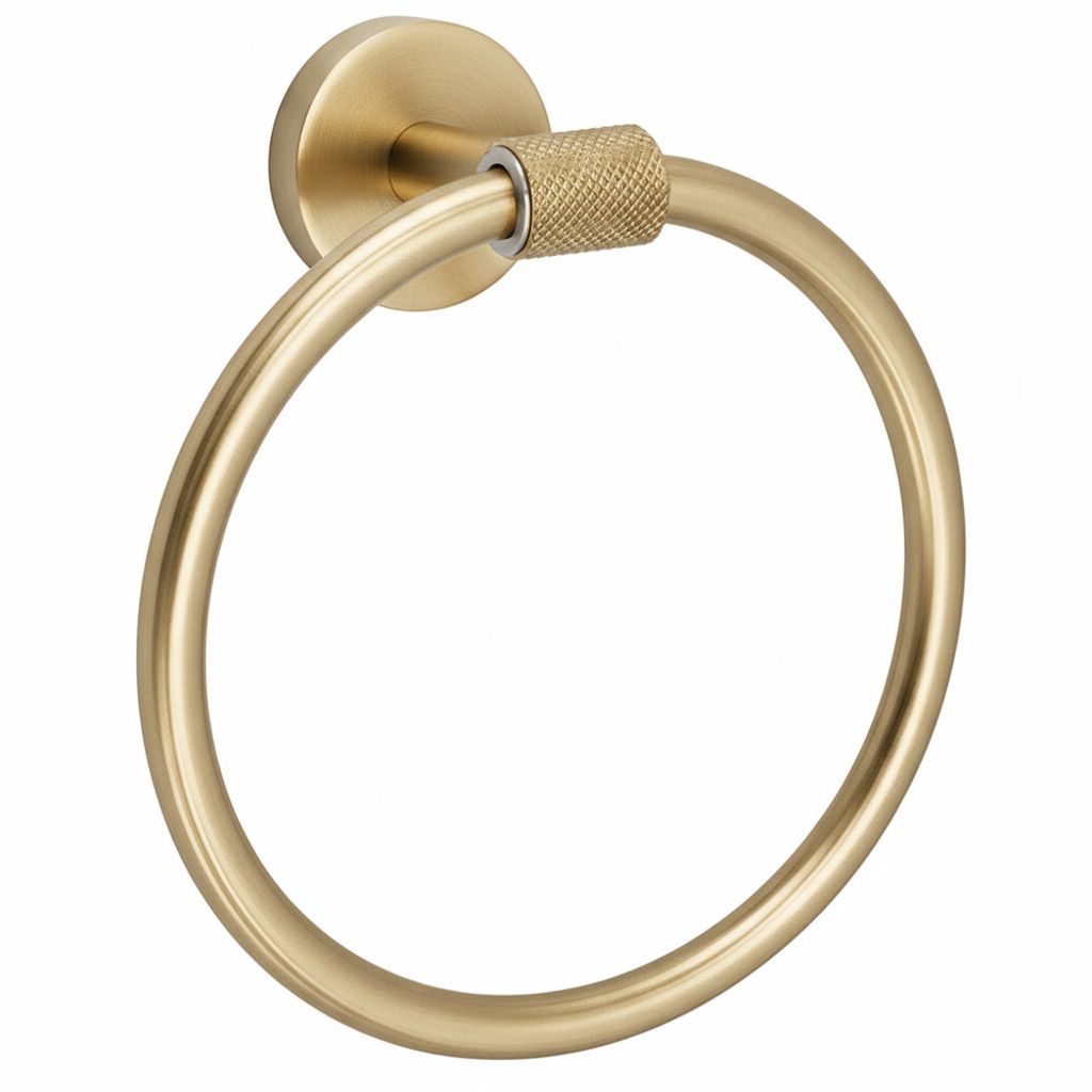 Portasciugamano Da Bagno Ring 5710 Galo Brush Gold