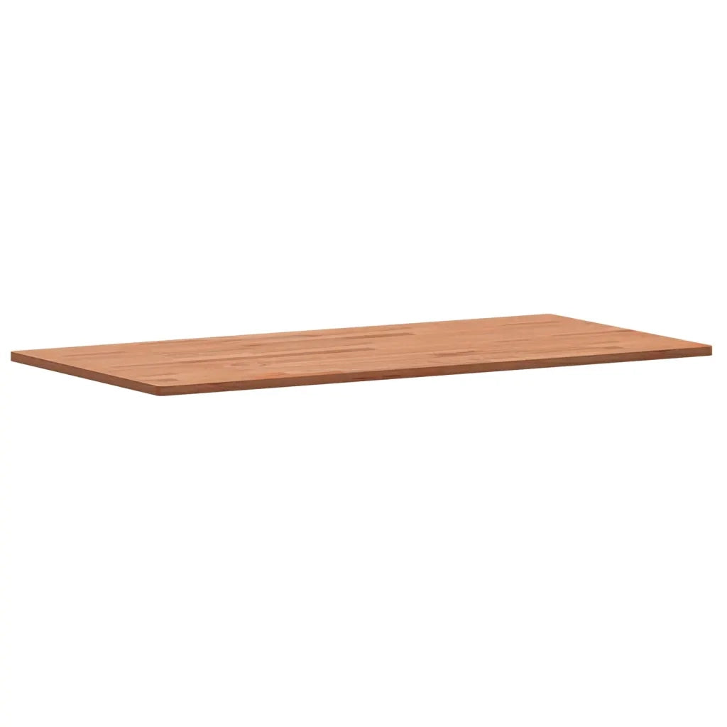 Piano Bagno 80x40x1,5 cm Legno Massello di Faggio