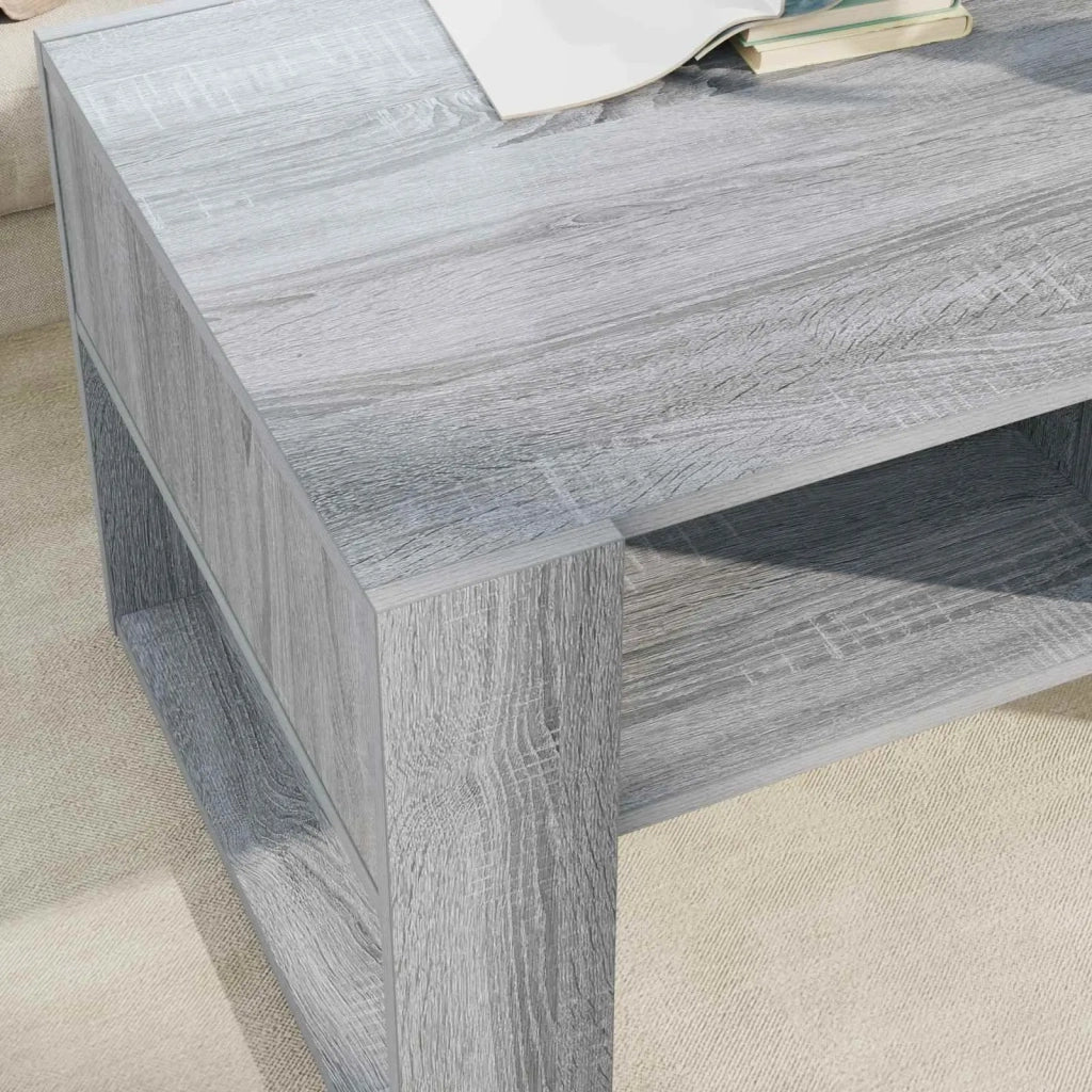 Tavolino da salotto Grigio Sonoma 92 x 53 x 45 cm