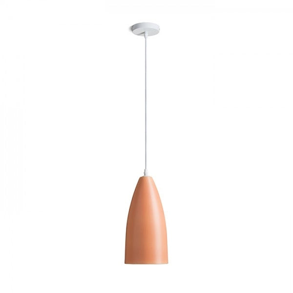 Lampadario TUTTI a sospensione arancio ceramica 230V E27 15W