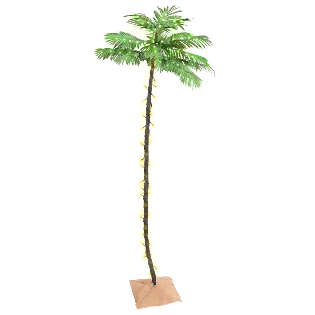 Palma con LED Bianco Caldo 192 LED 300 cm 345140