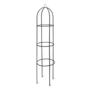 Supporto ad arco per rose verde scuro per piante rampicanti giardino 188 cm 2213003