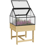 Serra da giardino ¨C zephmum ¨C Polycarbonate, acciaio, legno, 60x57x103 cm