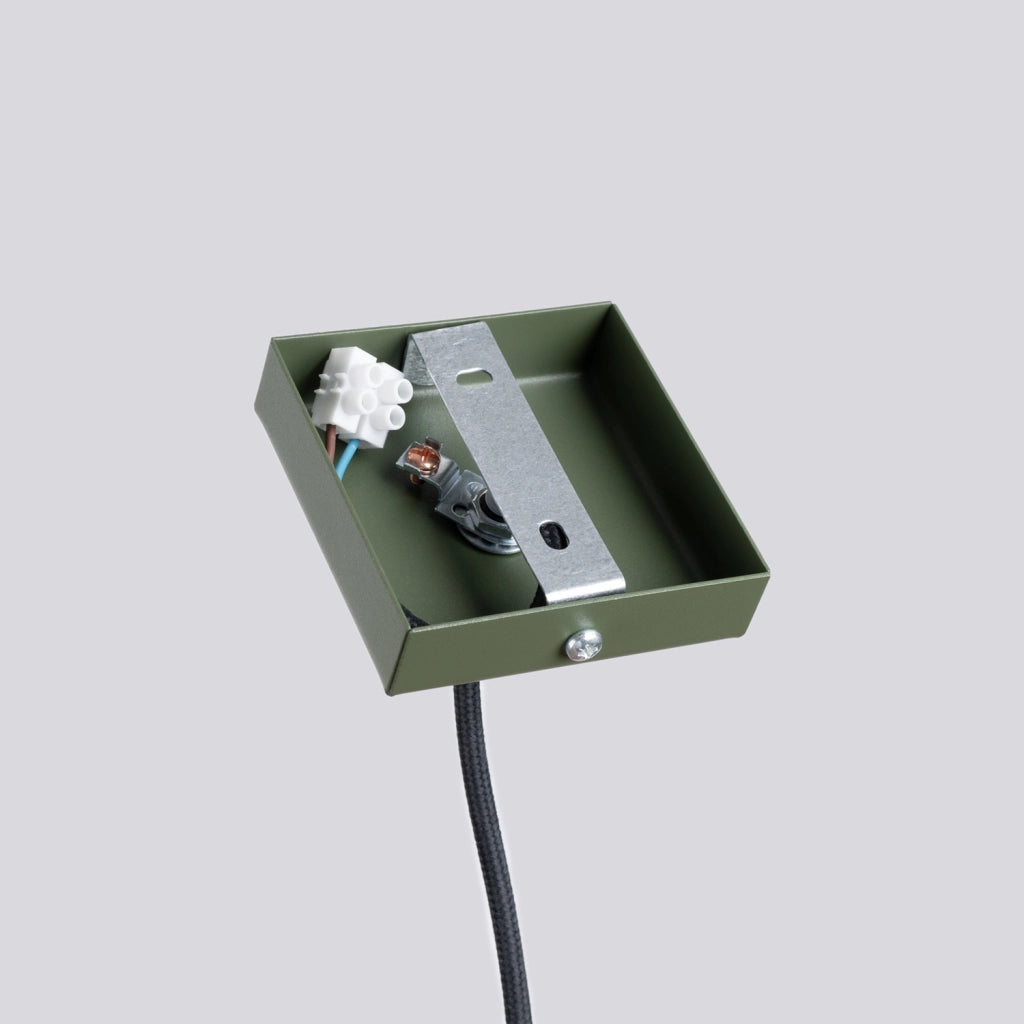 Lampada sospensione moderna oliva tubo 50cm G9 Velino