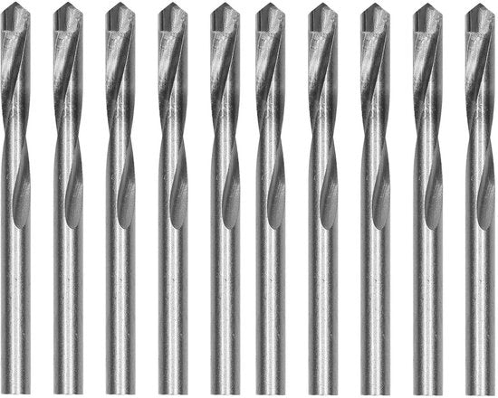 Set di punzoni a spirale da 10 pezzi - Set di punzoni in acciaio duro - Punzoni in wolframio - Diametro di punzone 6,5 mm - Duraturo - Elevate prestazioni di taglio