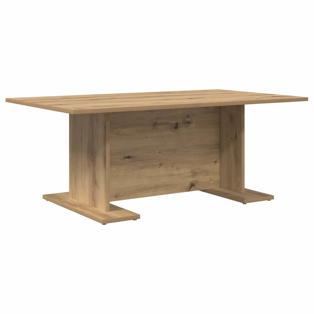 vidaXL Tavolino da salotto rovere artigianale 103,5 x 60 x 40 cm
