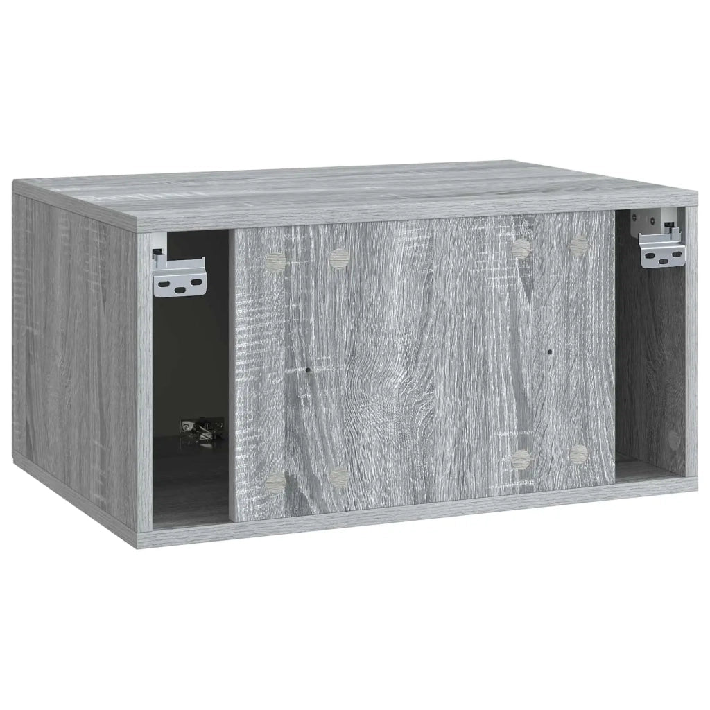 Mobile Porta TV da Muro Grigio Sonoma 59,5 x 41 x 30 cm