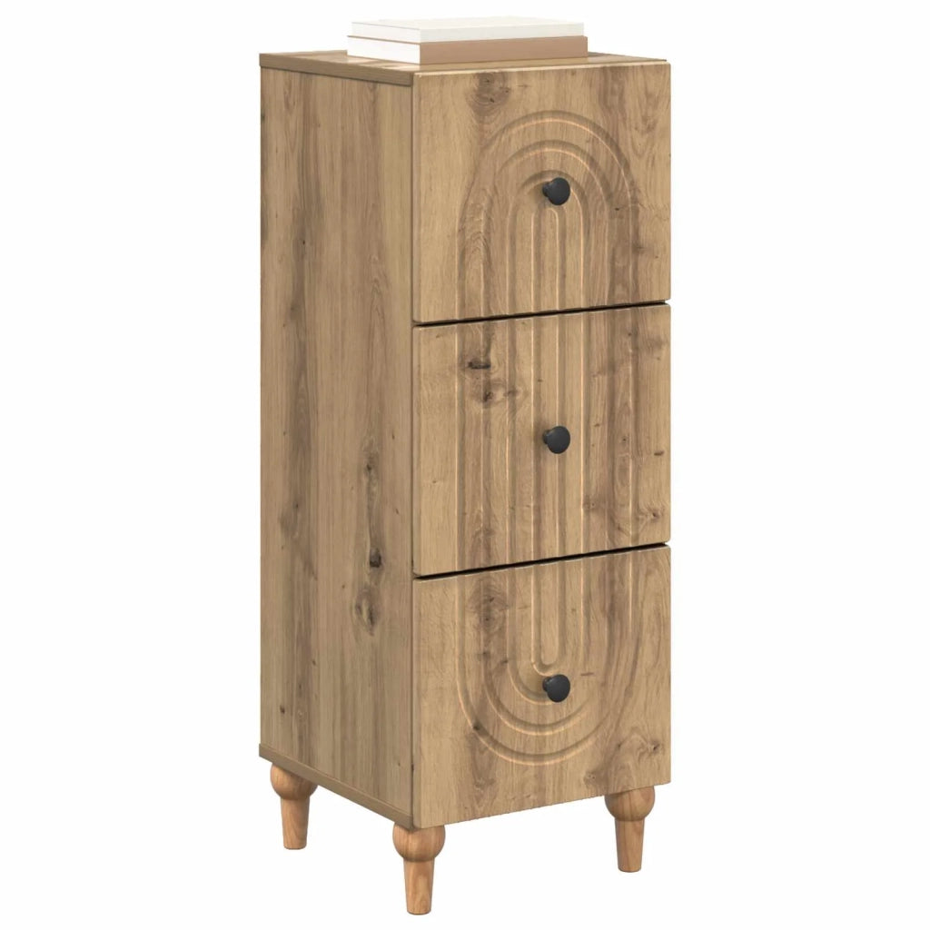 Mobile con Cassetti Rovere Artigianale 33 x 34,5 x 90 cm 894164