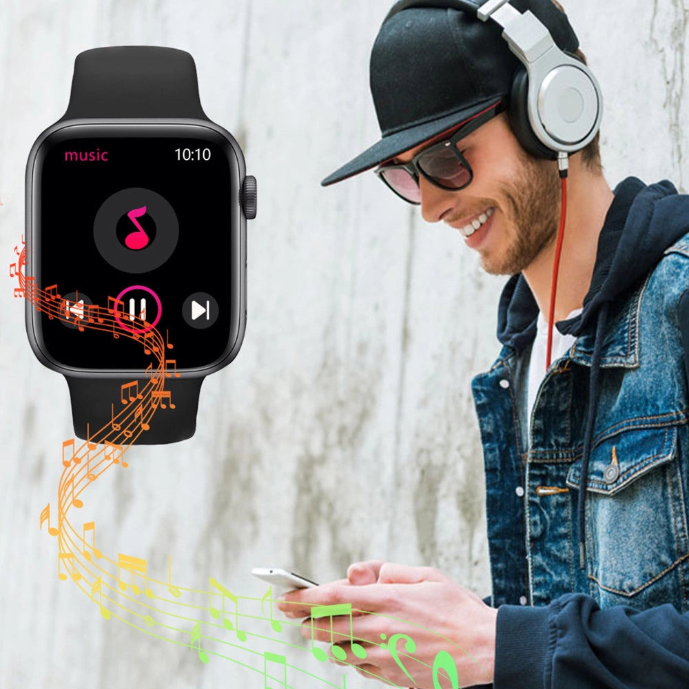 Trade Shop - Smartwatch Serie 8 Sport Fitness Cardio Musica Chiamate Bluetooth Android E Ios -