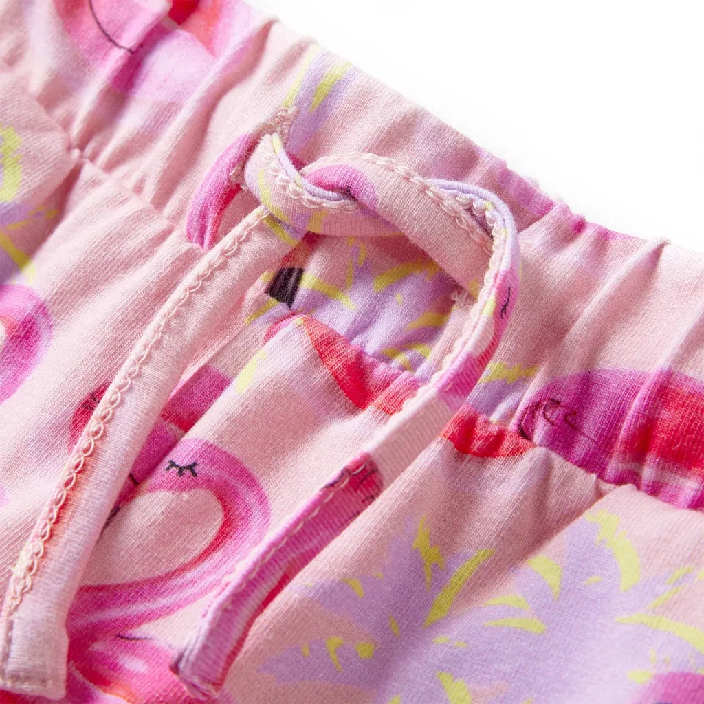 Pantaloncini Bambini Coulisse Rosa Chiaro 92 14662