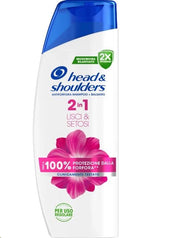 SET 6 HEAD&SHOULDERS SHAMPOO 2IN1 LISCI E SETOSI 250 ML