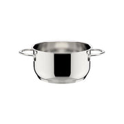 Lagostina 010733031026 Deliziosa Casseruola Fonda Acciaio Inox Triplo Strato Fondo Lagotherm per Tutte le Fonti di Calore incluso Induzione Coperchio in Vetro Temperato colore Multicolore