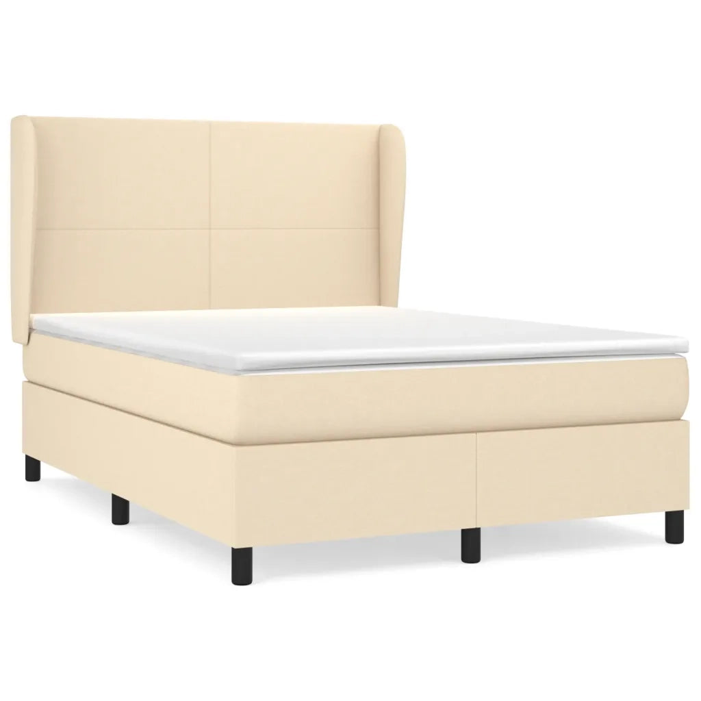 Giroletto a Molle con Materasso Crema 140x19 cm in Tessutocod mxl 74147