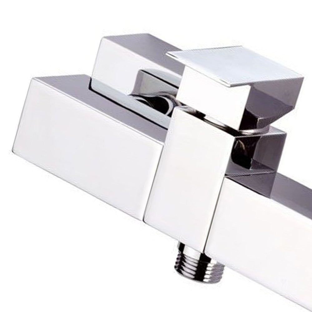 Rubinetto doccia esterno con doccia duplex - serie skyline