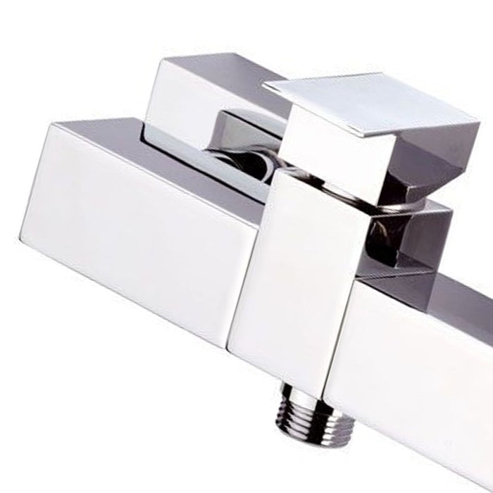 Rubinetto doccia esterno con doccia duplex - serie skyline