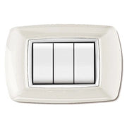 PLACCA LIFE LIVING PLAST BIANCO 3P CORNICE BIANCO- 10,0 pz