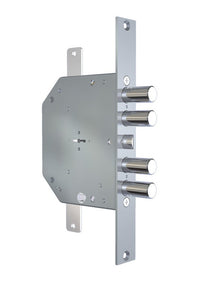 Serratura triplice doppia mappa cr 2151/28 con dispositivo anti-manipolazione