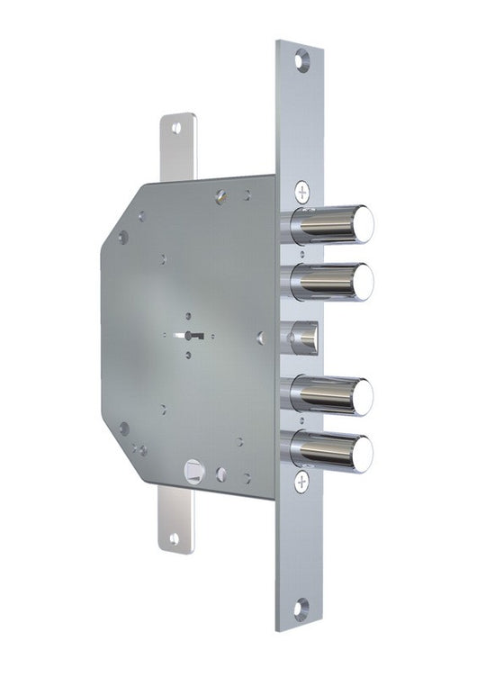 Serratura triplice doppia mappa cr 2151/28 con dispositivo anti-manipolazione