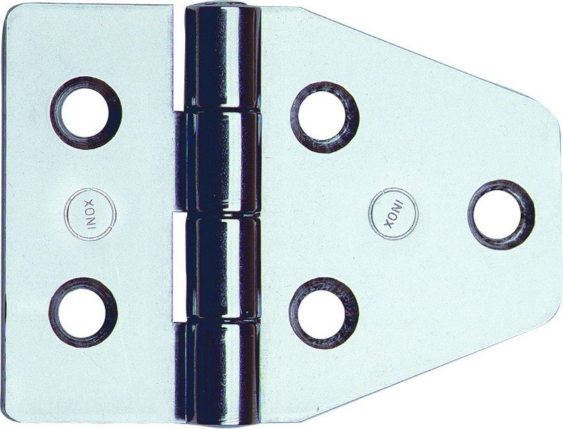 CERNIERA INOX NAUTICA ART.852IN MM.40HX55 PERNO FISSO 12 PZ.