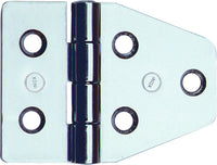 CERNIERA INOX NAUTICA ART.852IN MM.40HX55 PERNO FISSO 12 PZ.