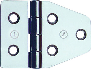 CERNIERA INOX NAUTICA ART.852IN MM.40HX55 PERNO FISSO 12 PZ.