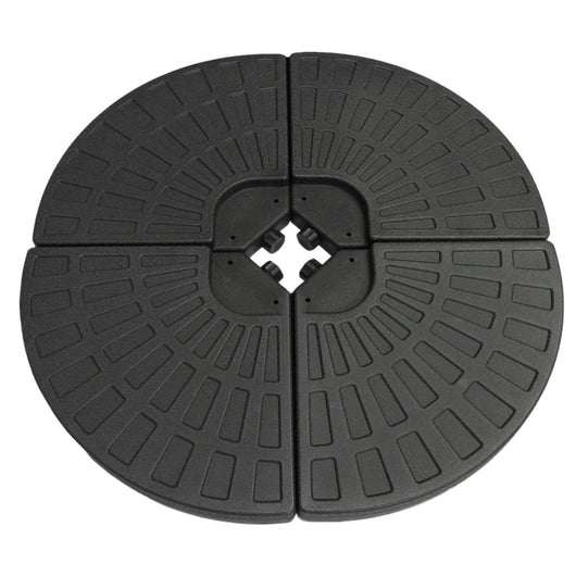 Base Ombrellone con Binario - Design a Ventaglio per Giardini e Terrazze