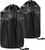 Bidone per bicicletta con contenitore isolato - Contenitore per bicicletta per bottiglie d'acqua - Tasca per bottiglie per bicicletta - Impermeabile all'acqua