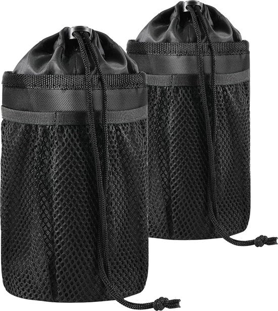 Bidone per bicicletta con contenitore isolato - Contenitore per bicicletta per bottiglie d'acqua - Tasca per bottiglie per bicicletta - Impermeabile all'acqua
