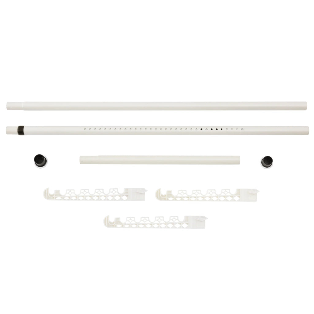 Appendiabiti telescopico regolabile in altezza 110 - 305 cm bianco 03_0003506