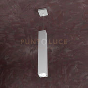 AREA SOSPENSIONE TUBO H.50 1 LUCE GRIGIO 1127-S50-GR