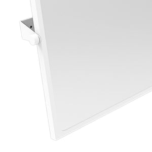 Specchio reclinabile da 60x70 bianco