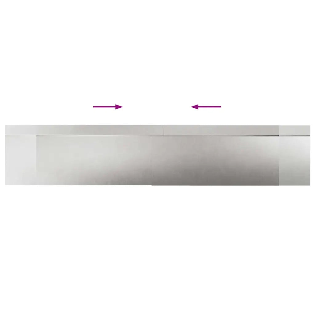 Recinzioni per lumache 8 pcs Argento Acciaio inossidabile 874879