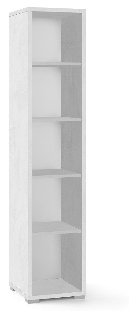 MOBILE COLONNA H182 L38 P41 cm STRUTTURA BIANCO OSSIDO SARMOG Db361k