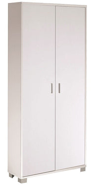 KIT ARMADIO 2 ANTE H190 L83 P29 Cm FINITURA BIANCO FRASSINATO SARMOG 747k