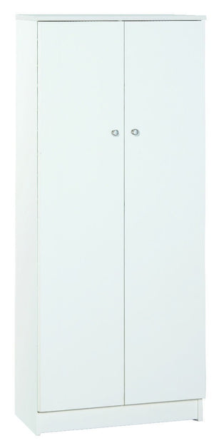 KIT MOBILE ARMADIO MULTIUSO H147 L62 P34 Cm FINITURA BIANCO LISCIO SARMOG 158k