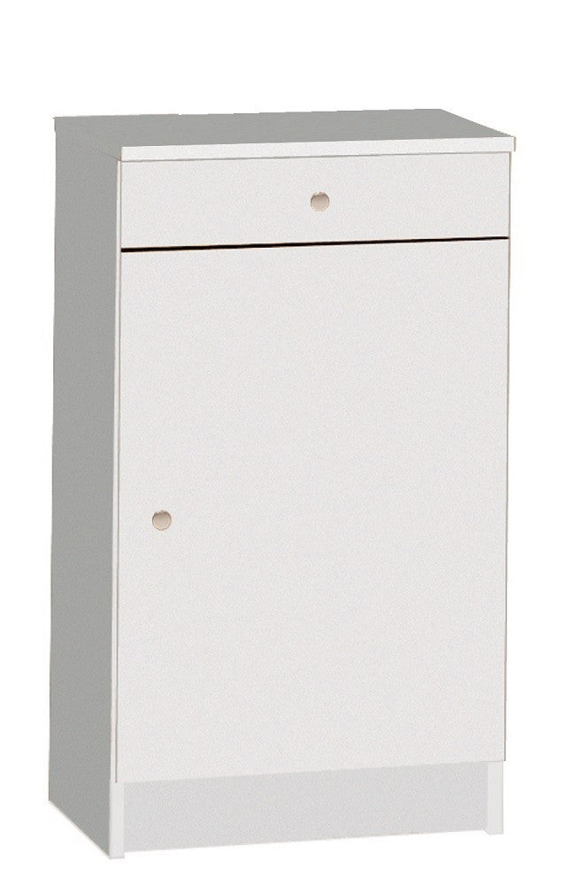 KIT MOBILE MULTIUSO H80 L46 P34 Cm FINITURA BIANCO LISCIO SARMOG 222k