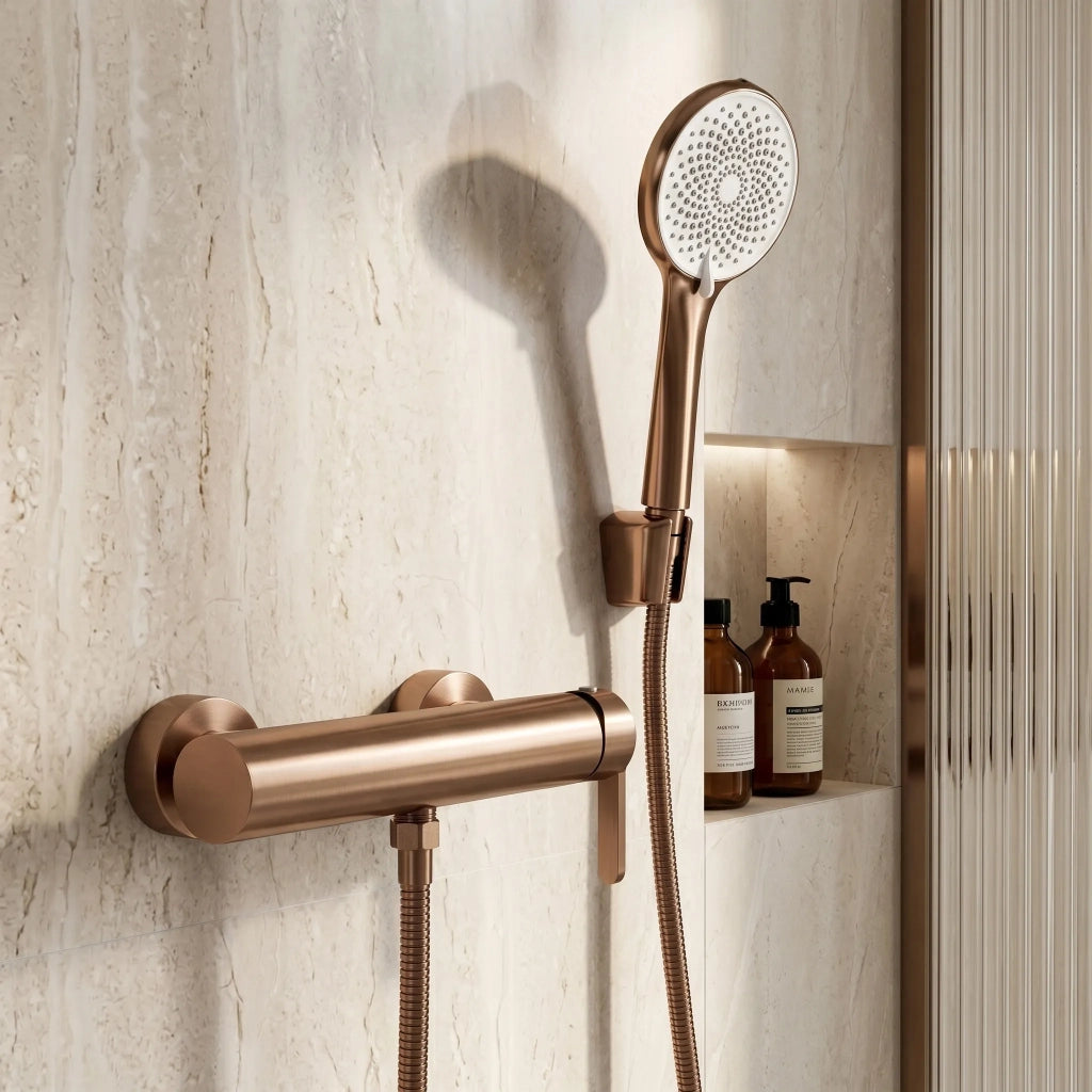 Rubinetto Per Vasca Rea Ontario Side Brush Copper