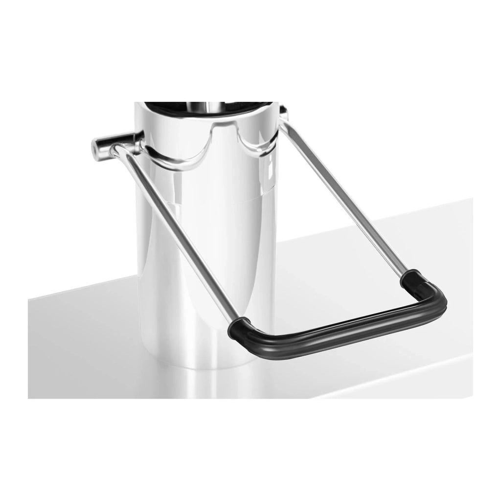 Poltrona estetica professionale in PVC sintetico ferro e acciaio inox bianca 14_0001661