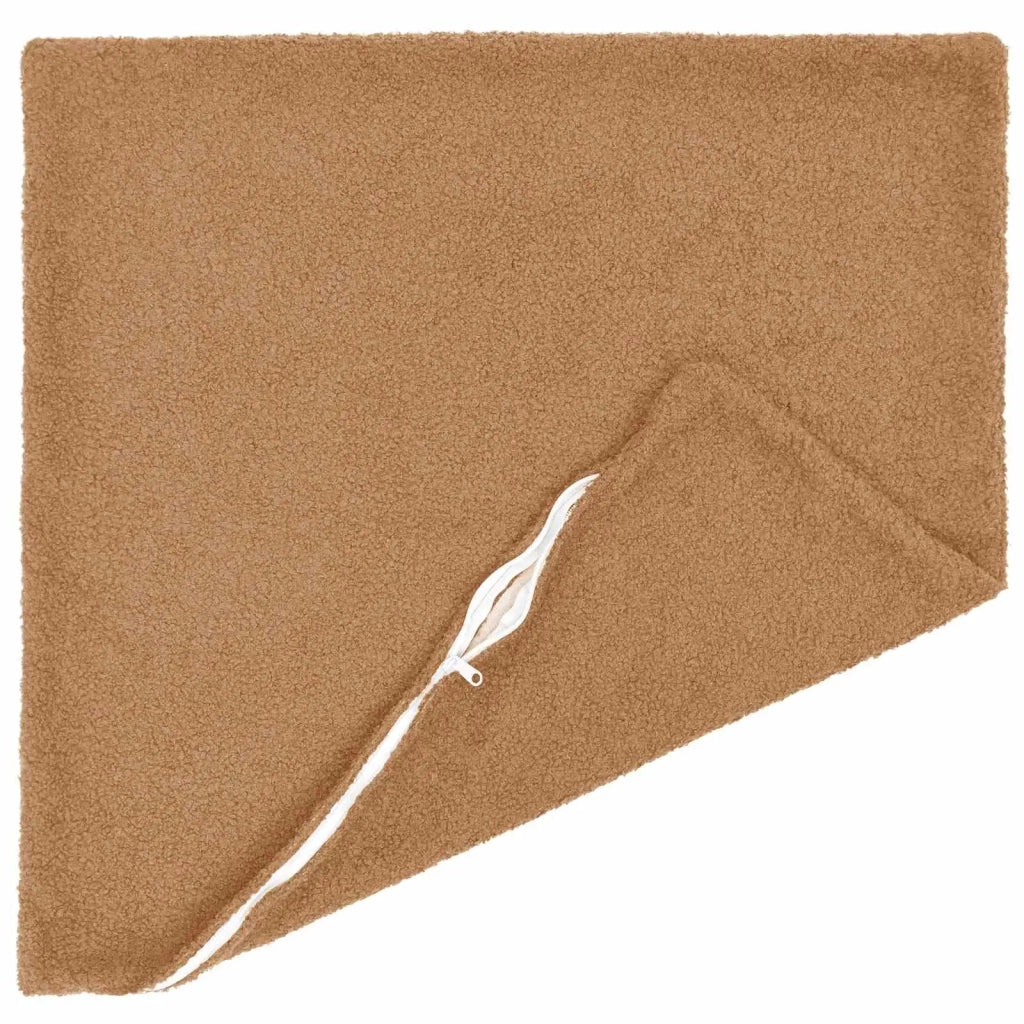 Federa 6 pcs HEERLEN Beige 60 x 60 cm Bouclé 912644
