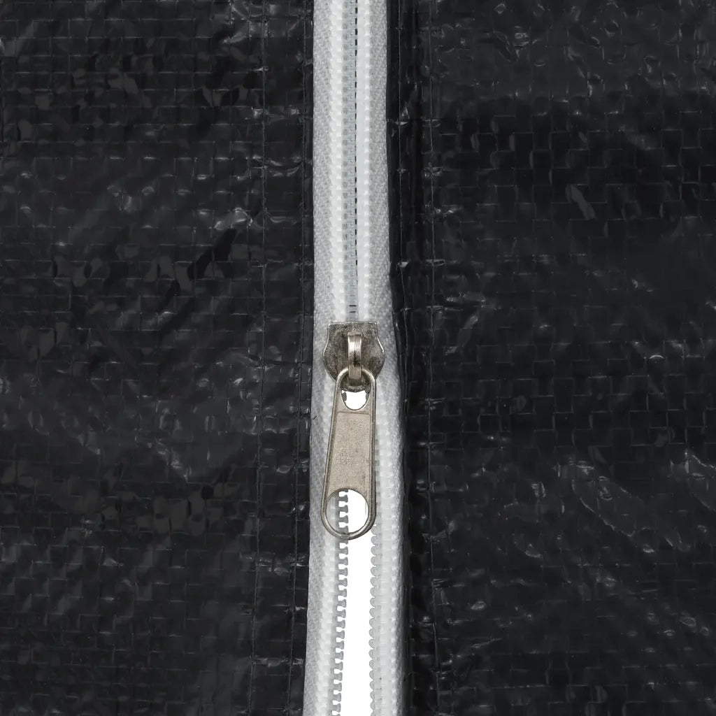 Parete per Tendostruttura in PE  2 pz con Cerniera Antracite 45118