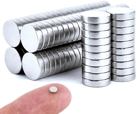 100 pezzi di magneti neodimio 4x1mm piccoli magneti rotondi mini magneti neodimio forti per frigorifero, hobby, fai da te, ufficio, stampa 3D, bacheca magnetica, lavagna bianca, foto, attività manuali