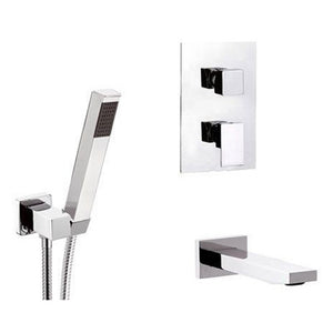 Set doccia completo con rubinetto e deviatore a 5 vie - serie skyline