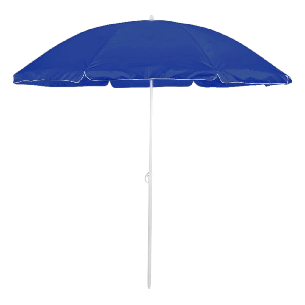 Marvin Ombrellone da Spiaggia FLEXY Inclinabile con Borsa Portatile 200 cm e Palo in Alluminio Telo in Tessuto Polie Blu