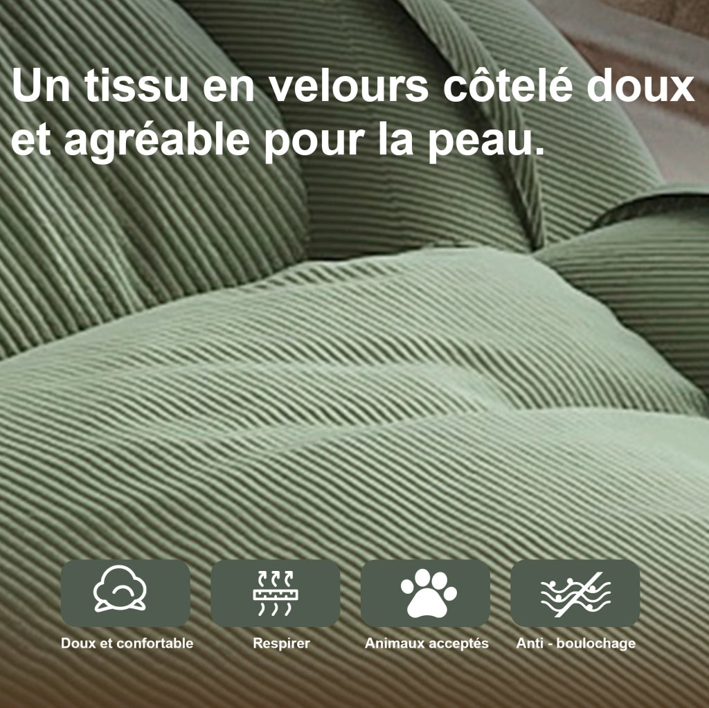 Poltrona letto pieghevole regolabile in 5 posizioni 80x22x87 cm in tessuto e metallo; verde