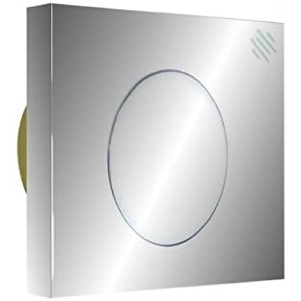 Pulsante quadrato per batteria a cassetta alta cromo serie iquad