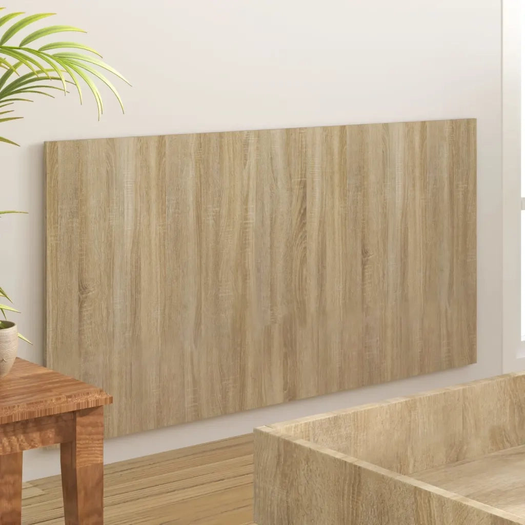 Testiera Letto Rovere Sonoma 160x1,5x80 cm in Legno Multistrato 811037