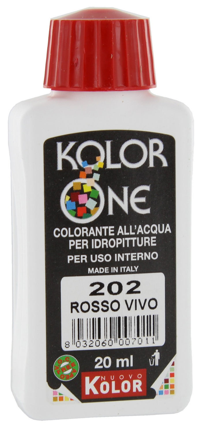 color-ante kolor one ml.20 n.202 rosso vivo cod:ferx.27766