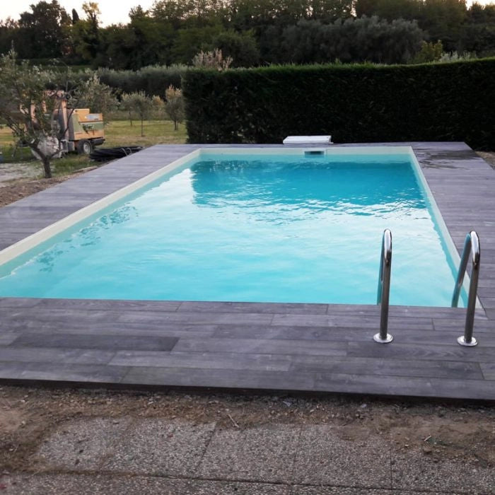 Piscina interrata ITALIKA® EASY in pannelli d'acciaio 4,00 x 3,00 h1,50 m