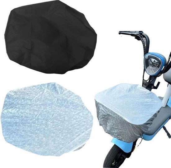 Sacchetto per protezione da pioggia per bicicletta da basket - 65 x 73 cm - Impermeabile e protettivo dal sole - Protezione per le gambe.
