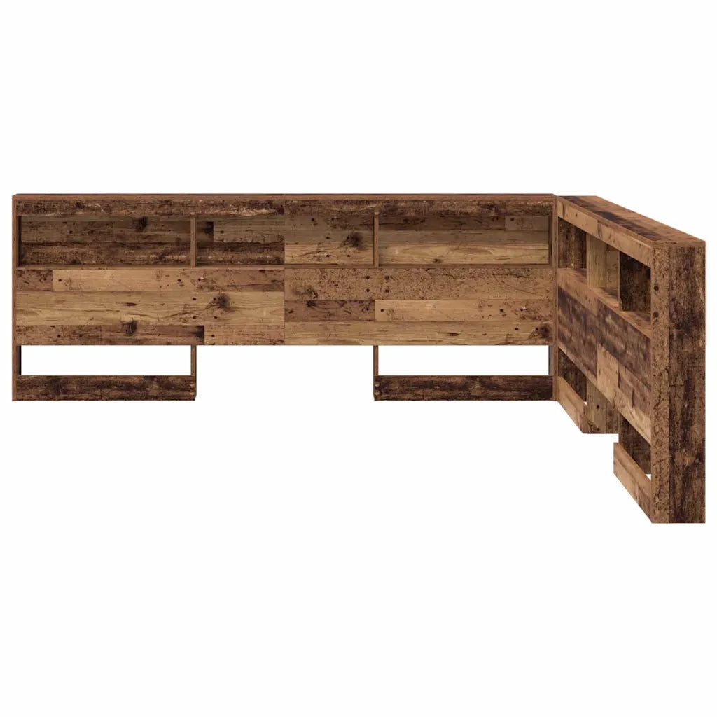 Testiera | Testata contenitore Legno vecchio 180 cm Legno multistrato